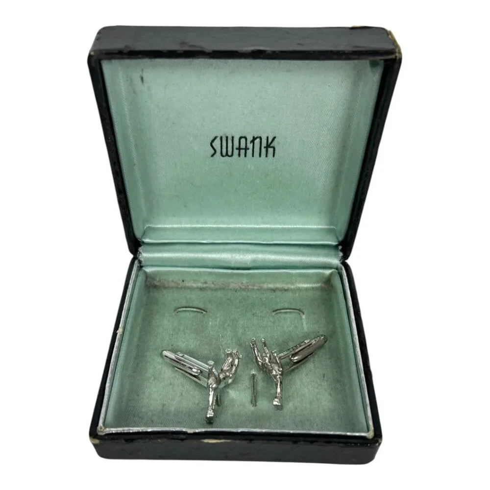 Vintage Swank Horse‎ Cufflinks